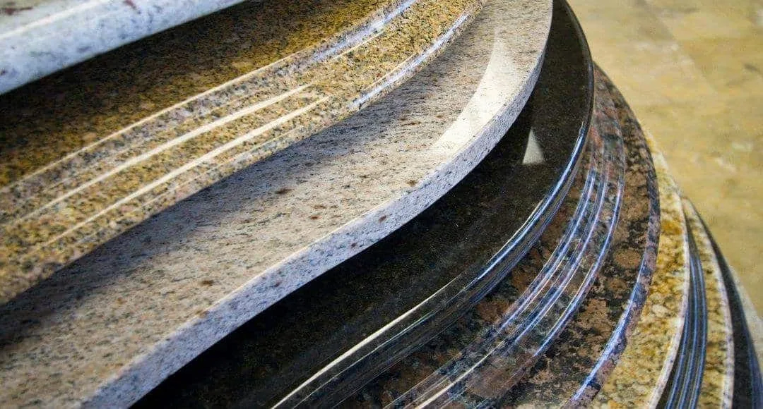 Stone countertops edge selection