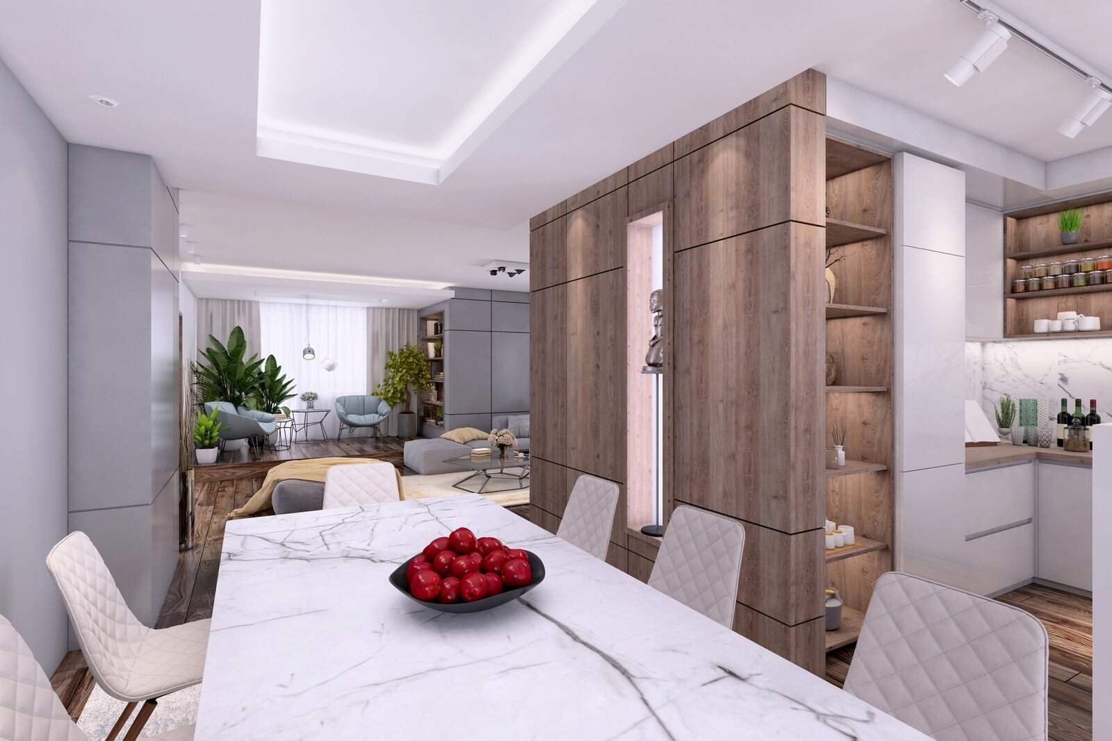 Dinning Room Interior Marble: Stylish Designs Ideas - EuroSelect Stone