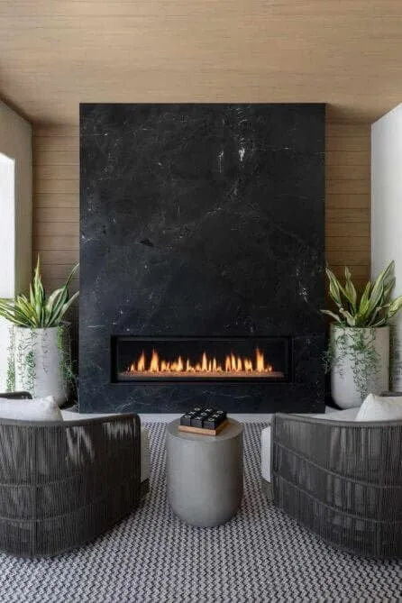 Explore the elegance of fireplace black granite in your home design. Discover its timeless beauty and durability.