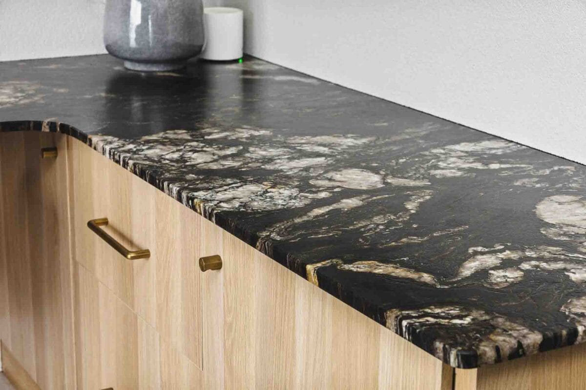 Titnium brushed granite